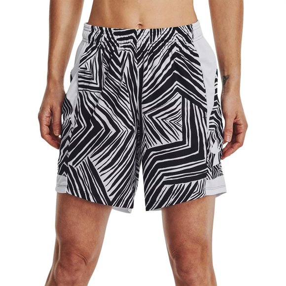 NWT Under Armour Women's Baseline 6.75'' Basketball Shorts - Picture 1 of 5